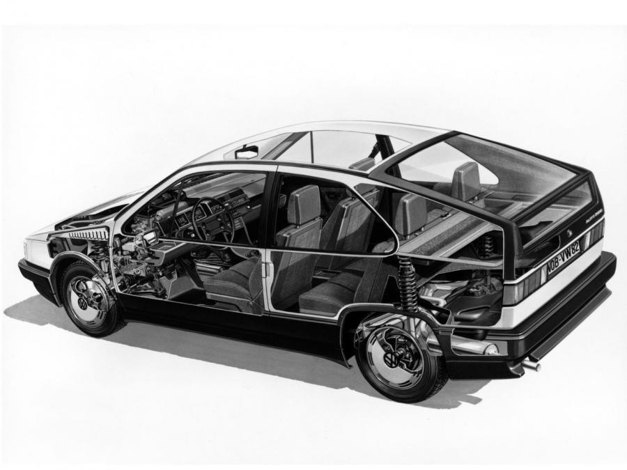 Volkswagen Auto 2000 Concept 1981 года  (фото 2 из 5)